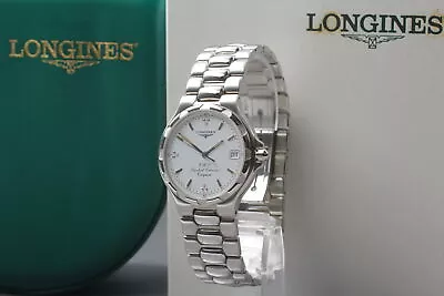 [ W/Box Paper ] Longines Conquest VHP Quartz L1.627.4  Perpetual Calendar Watch • $449