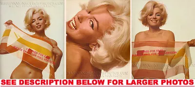 £9.85 • Buy Marilyn Monroe Moments In Time (3) Rare And Original LimitedEdition Photos Mm102