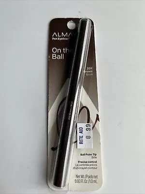 Almay On The Ball Pen Eyeliner 209 BROWN Precise Control Ball Point Tip • $6.80