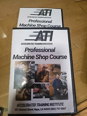 ATI MACHINE SHOP COURSE DVD BOX SET GUNSMITHING LATHE MILLING Metalworking  • $89