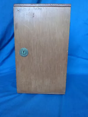 Old School Unitron Microscope Box Empty Wooden Carrying Case Vintage 1960s • $20