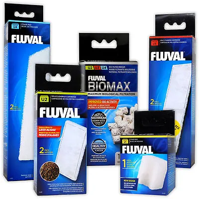 £6.99 • Buy Fluval Filter Media Replacement Foam Pads Fish Tank Aquarium Internal Filtration