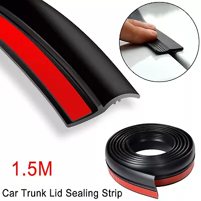 5ft Car Rubber Seal Weather Strip Trunk Upper Hood Edge Trim Protector For SUV • $7.59