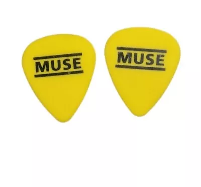 Muse “Matthew Bellamy”  Tour Guitar Pick Set-2 Picks • $9