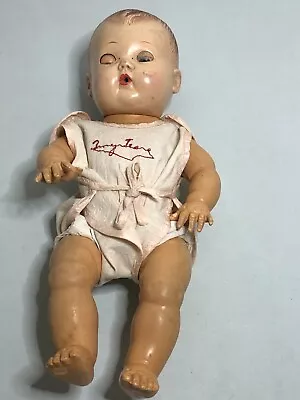 1950s Tiny Tears Doll American Character W/ Original Romper 12  Baby Doll • $120