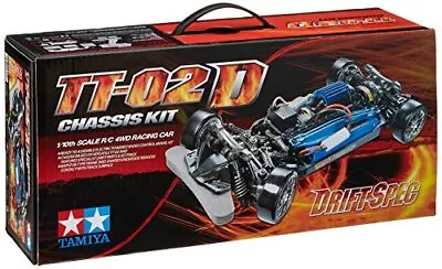 Tamiya 1/10 Electric RC Car Series No.584 TT-02D DriftSpec Chassis Kit B22091002 • $421.34