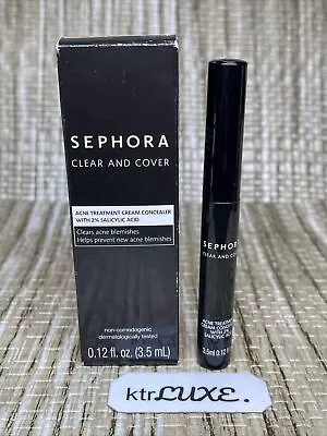 Sephora Clear&cover Bisque Acne Treatment Cream Concealer #ALMOND# New Freeship • $17.31