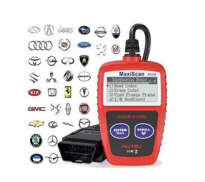 MS309 OBD2 Automotive Scanner Car Check Engine Fault Code Reader Diagnostic Tool • $16.67