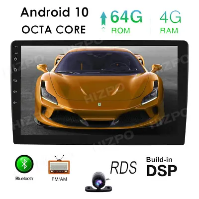 9  2 Din Android 9.1 Octa-Core 4+64GB Ultra-Thin Car Stereo Radio GPS Wifi/3G/4G • $224.70