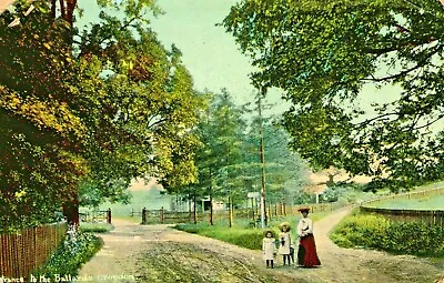 £5.95 • Buy Croydon Surrey Postcard 1909 The Ballards Entrance Sign Post