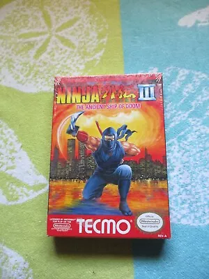 Ninja Gaiden III Ancient Ship Of Doom Nintendo NES In Original Box And Packaging • $449.44