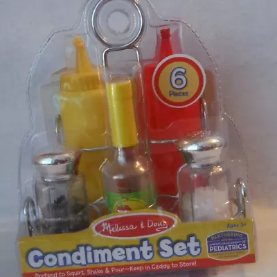 Melissa & Doug Condiment Set  Brand New  *see Description* • $12.75