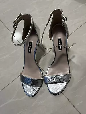 Nine West Sandals  Silver Size 9.5 M As New • $20