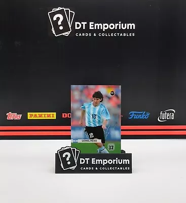 Retro Rookie Custom Card - Lionel Messi Argentina - No To #48 • £2.50