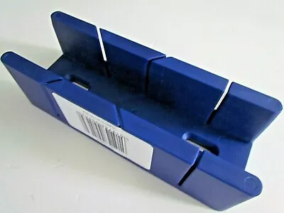 £8.95 • Buy 160mm MINI MITRE BOX FOR CUTTING TILE TRIMS, BATH TRIMS, QUADRANTS TO 45Deg