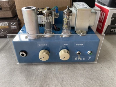 $350 • Buy Blue 7 Handwired Custom Tube Amp