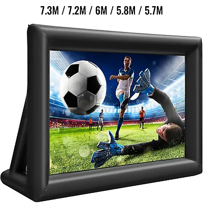 $149.99 • Buy VEVOR Inflatable Movie Screen Projector Screen 7.3M/7.2M/6M/5.8M/5.7M Outdoor