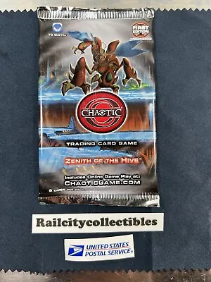 Chaotic Trading Card Game TCG Zenith Of The Hive Booster Pack (9 Cards) NEW • $15.50