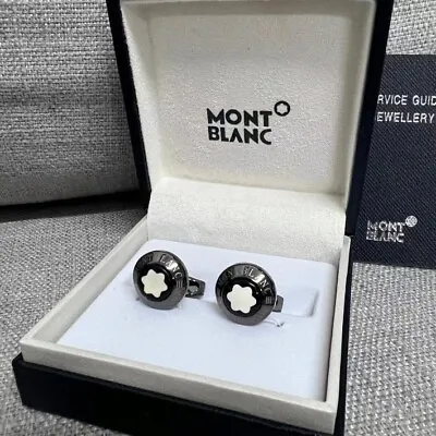 Montblanc Black Cufflinks • $44.99