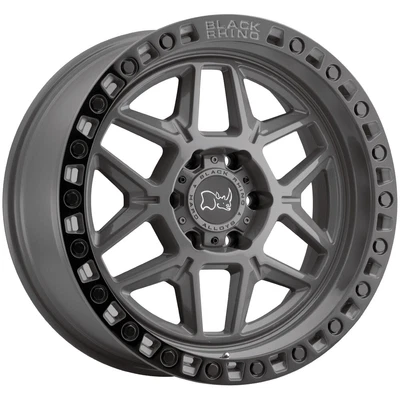 $1344 • Buy 4-Black Rhino Kelso 17x9 5x4.5  -18mm Battleship Gray Wheels Rims 17  Inch