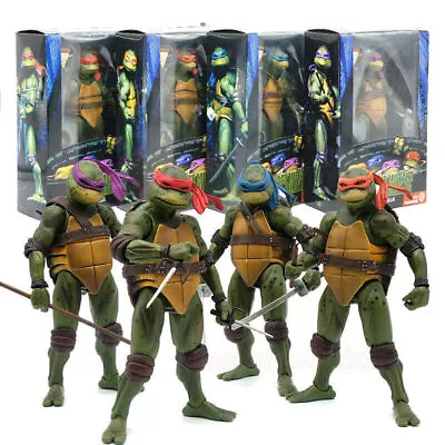 £21.95 • Buy NECA Teenage Mutant Ninja Turtles 7  Action Figure Statue Model Toy 1990 Movie