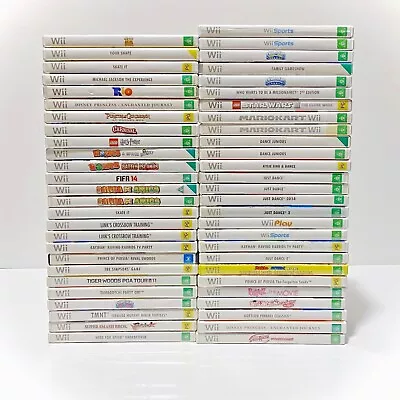 Wii Games - Nintendo - Select From Drop Down Menu. Fast Postage. • $10