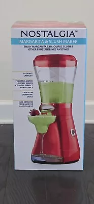 Nostalgia Electrics 64-oz. Margarita & Slush Maker Model MSB64 • $35