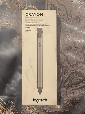 Logitech Crayon Digital Pencil Grey For Apple IPad (LIGHTNING) • £25.99