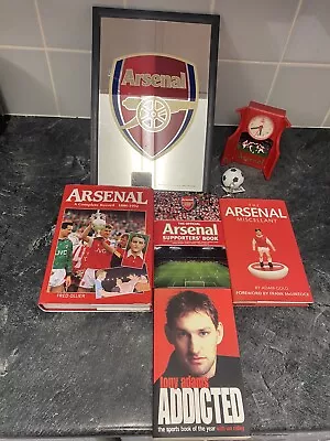 £12 • Buy Joblot Arsenal Fc Mirror Books Retro Alarm Clock 