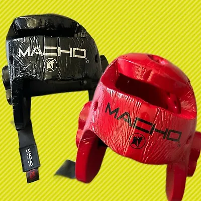 Lot Of 2 Macho Martial Arts Dyna Helmet Head Gear Sparring Protect Safety Small • $30