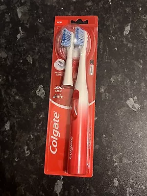 Colgate Max White 360 Electric Toothbrush With Batteries *BRAND NEW* Free P&P • £9.49