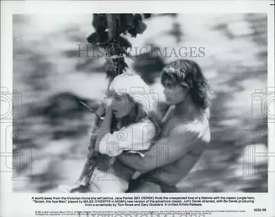 1991 Press Photo  Tarzanthe Ape Man  Miles O'Keefe Bo Derek - DFPG51253 • $19.99