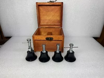 Machinist Jacks Lot Of 4 Made Of 1018 Steel Powder Coatedblack  Made In USA • $27