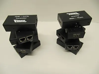 Lot Of 5 Pairs - VANCO VIDEO EXTENDER HDMI OVER DUAL CAT5e Untested • $22
