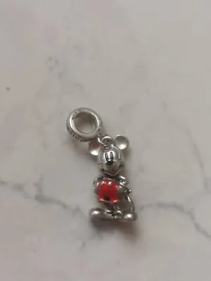 Disney 925 Mickey Mouse Dangle Silver Charm • £9.99