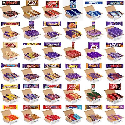 FULL BOX Of Chocolate Bars - Aero Cadbury  Kit Kat Mars Snickers Reese’s Yorkie • £49.39