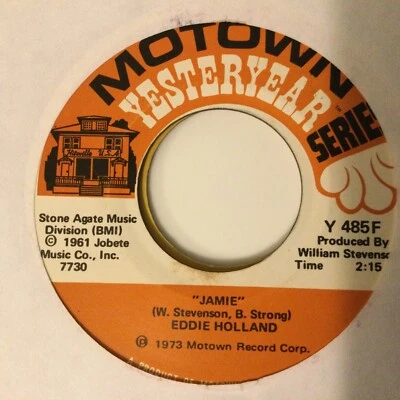 £6 • Buy Eddie Holland - Jamie / Just Ain’t Enough Love - Motown Yesteryear 485. Ex