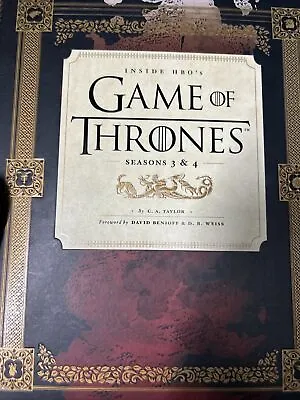 Inside HBO’s Game Of Thrones Book; Seasons 3 And 4; Unused; 2014 • £9.95