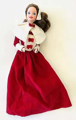 Original Vintage 1966 Mattel Barbie Doll Pilgrim Dress 60s Brunette Fashion MCM • $79.20