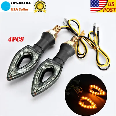 4PCS Motorcycle Turn Signals Fit For Victory Cross Country Jackpot Kingpin Vegas • $23.99