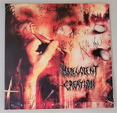 Malevolent Creation Manifestation Red Vinyl LP Record New • $32.99