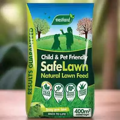 Westland SafeLawn Child And Pet Friendly Natural Lawn Feed - 400 M2 -  14 Kg • £29.89