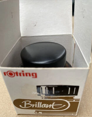 £5 • Buy Rotring Art Pen Ink Brilliant Brown Used 30 Ml Pot Boxed
