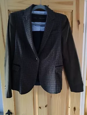 Zara Blazer. Ladies Size Medium (Approx 10/12). Great Condition. Elbow Patches  • £8