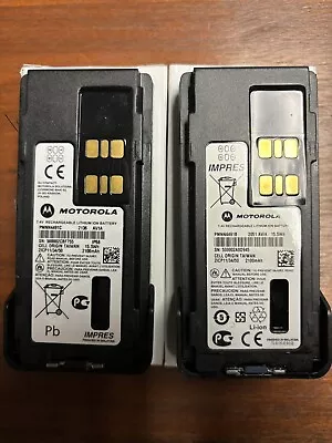 Motorola PMNN4491 IMPRES 2100mAh Li-Ion Battery *2 Pack* • $77