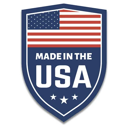 MADE IN USA Vintage Sticker America US Flag Decal For Car Truck Bike Motorcycle • $4.50