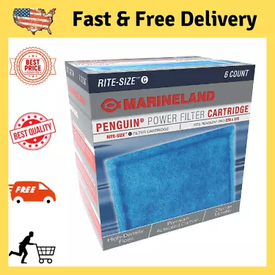 Marineland Penguin Power Rite-Size C Filter Replacement Cartridge Blue 6 Count • $20.99