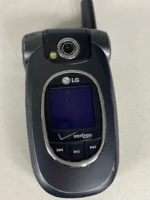 LG VX8300 Verizon Wireless Cell Flip Phone BLACK 28mb Camera Bluetooth Grade C • $9.86