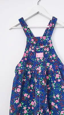 Vintage Oshkosh Floral Overalls Size 6 • $120