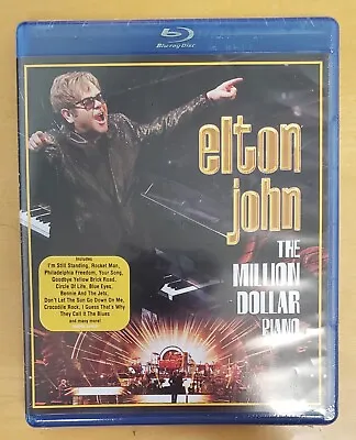 Elton John The Million Dollar Piano Blu-Ray NEW Sealed In Shrink Wrap  • $5